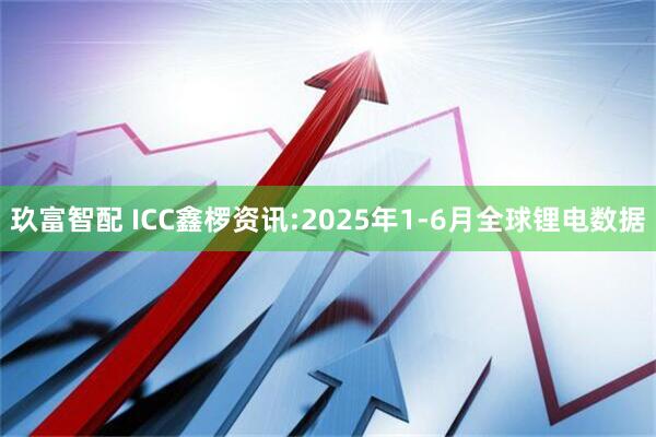 玖富智配 ICC鑫椤资讯:2025年1-6月全球锂电数据