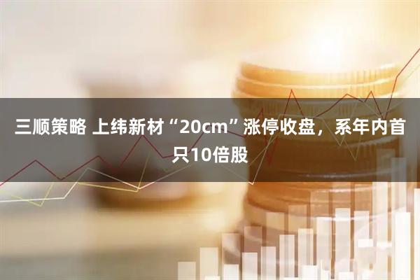 三顺策略 上纬新材“20cm”涨停收盘，系年内首只10倍股